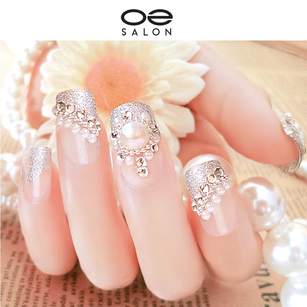 O2 Salon C20 Acrylic 3D Fake Nails (48 pcs/2 set)